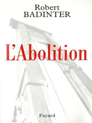 cover image of L'Abolition